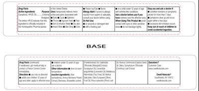 ON Draw Salve with Aloe Drug Facts - ON Draw Salve with Aloe Vera Drug Facts   Copy (2)